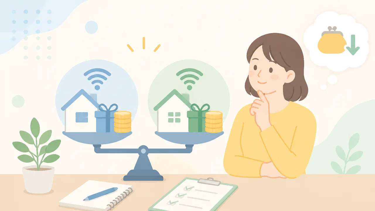 NURO光とahamo光を比較｜料金・速度と向いている人を解説